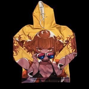 Boku No Hero-Academy Himiko Toga Hoodie Sweatshirt M Shirt